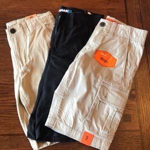 NWT Lot of three size 8 boys shorts!!! Brand New!!
